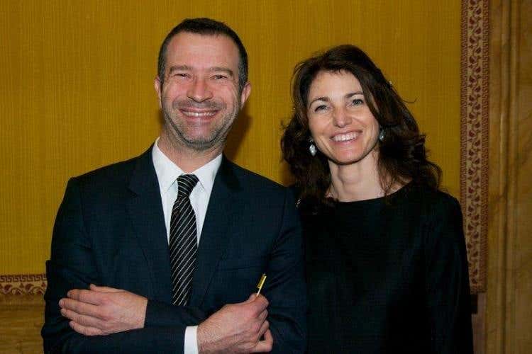 Pierangelo Milani ed Elisabetta Serraiotto (Consorzio Grana Padano)